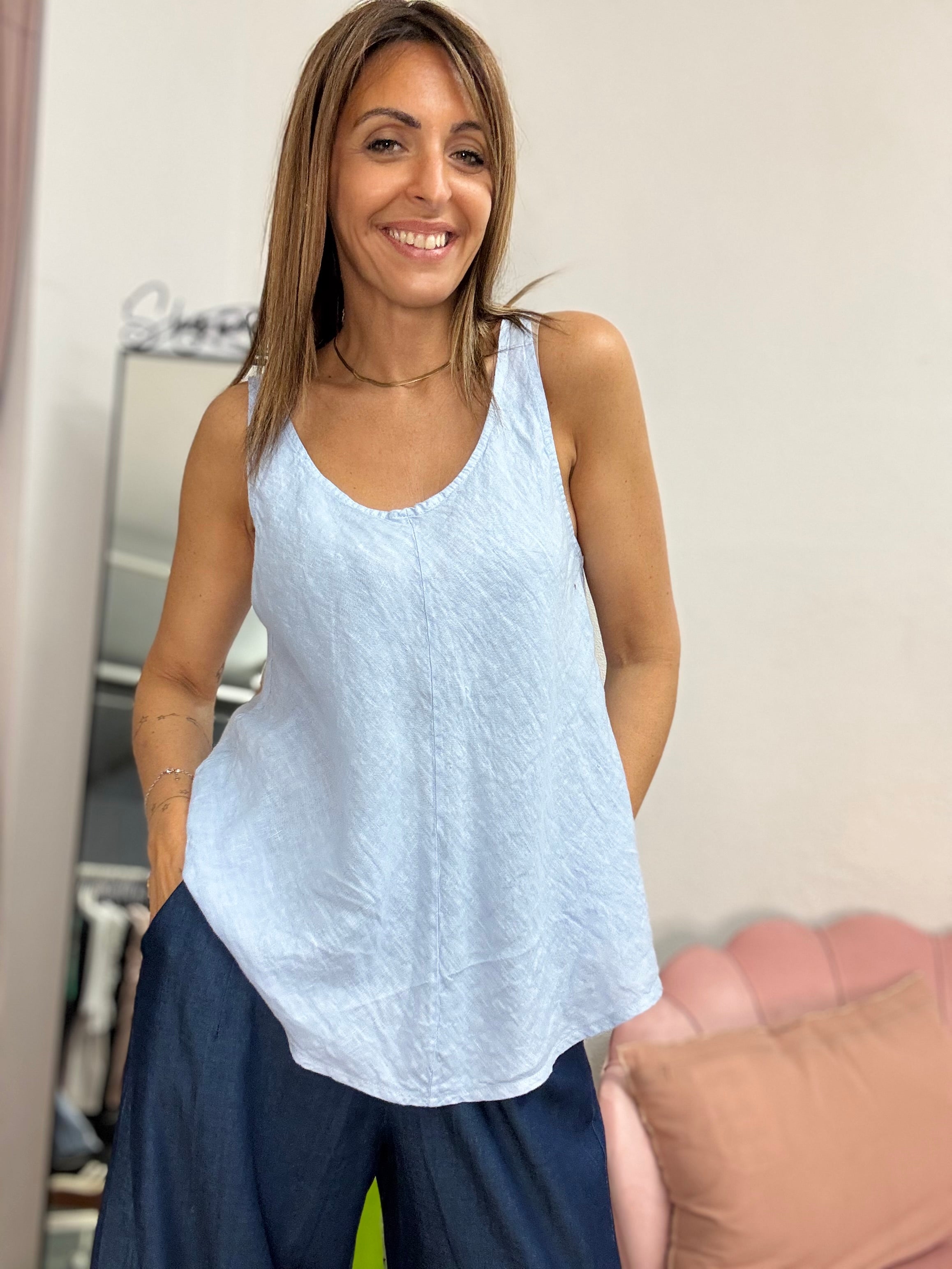 La canotta di lino
