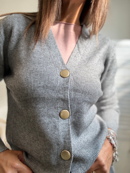 Cardigan gioiello