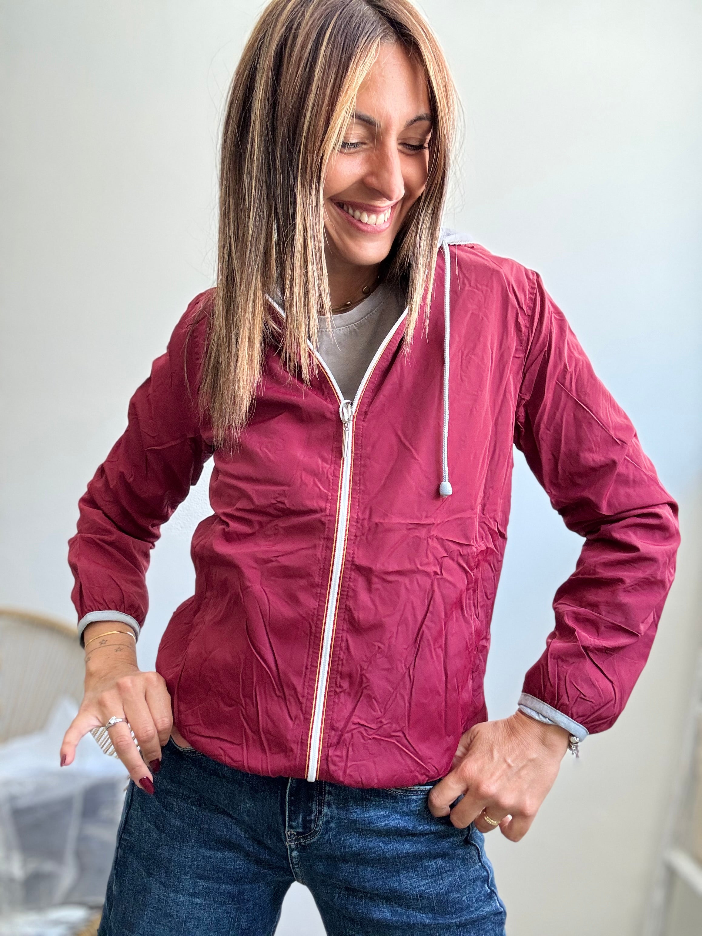 Il frangivento reversibile autunno style