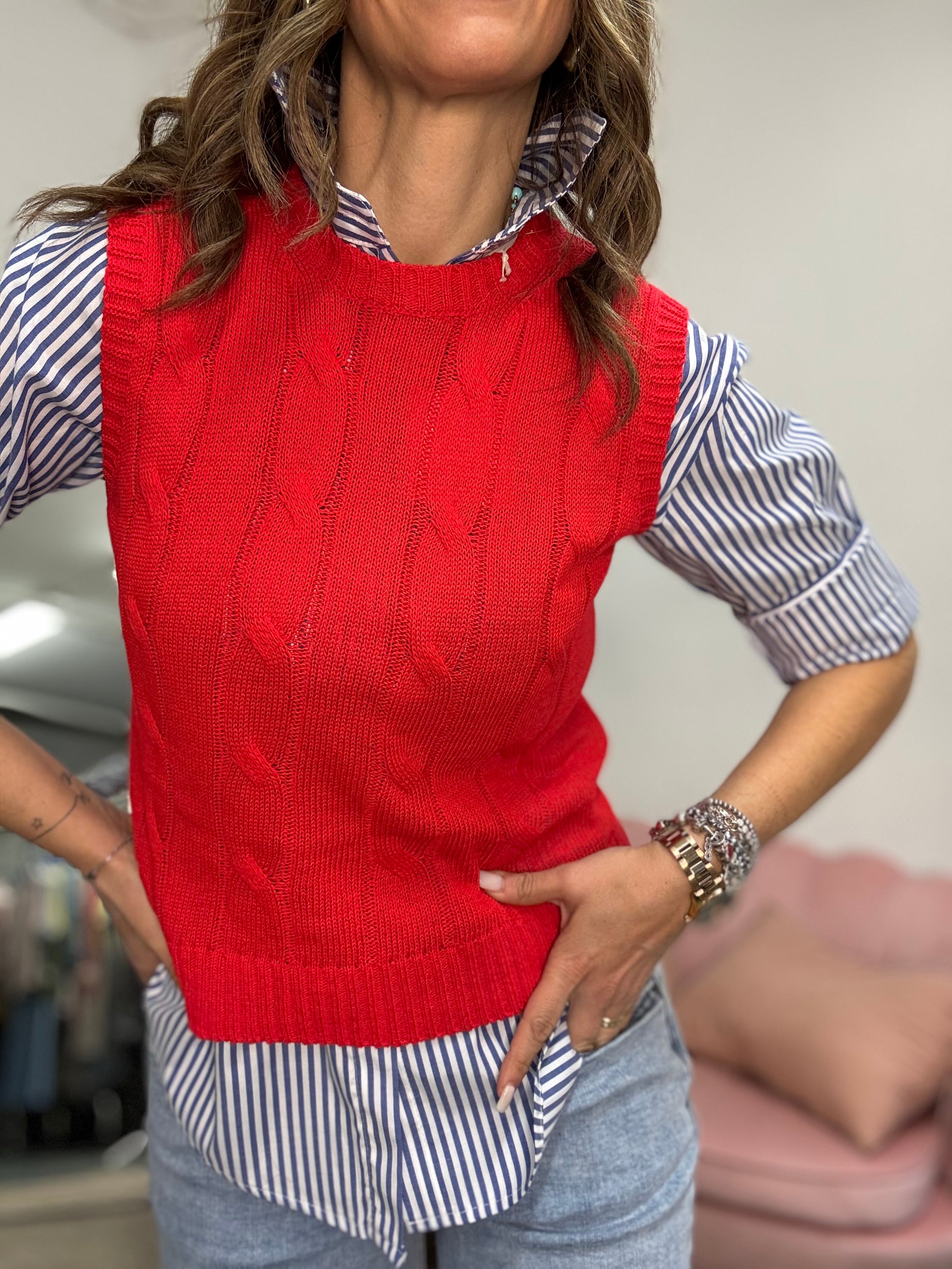 Il gilet in cotone