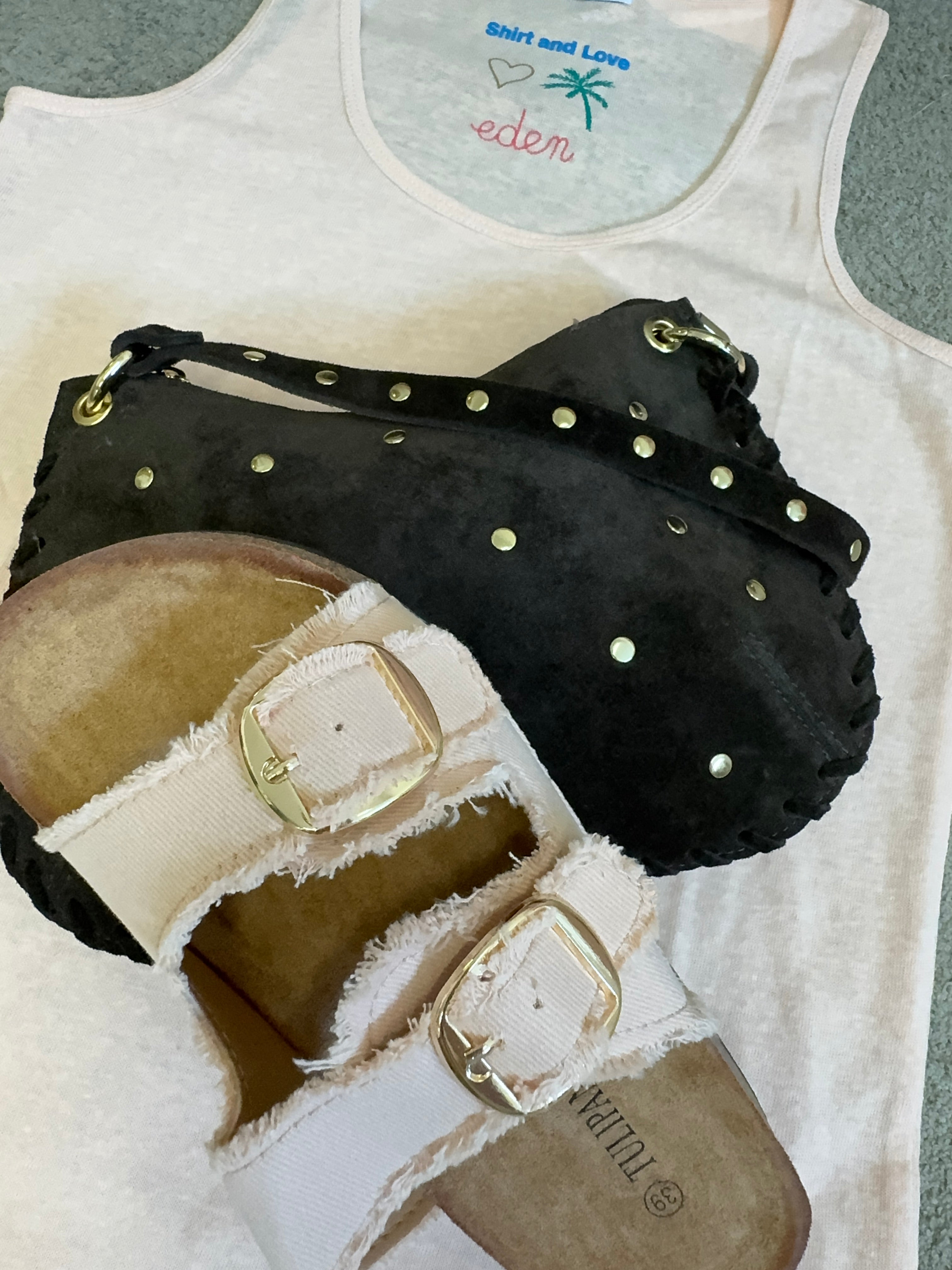 Ciabatta stile Birkenstock rosa