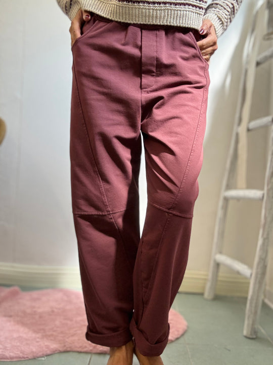 Il pantalone comodo in cotone