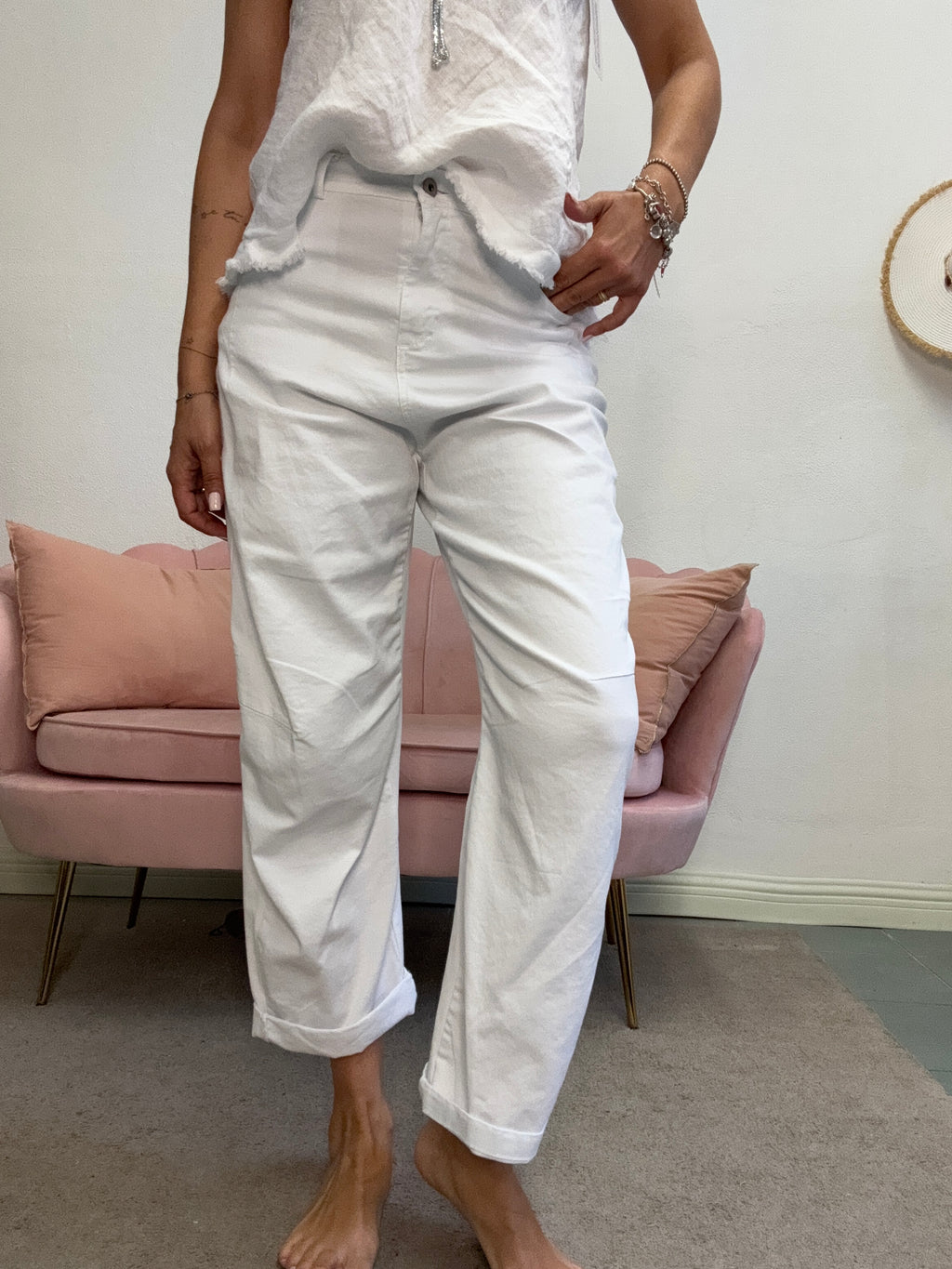 Pantalone jeans in cotone