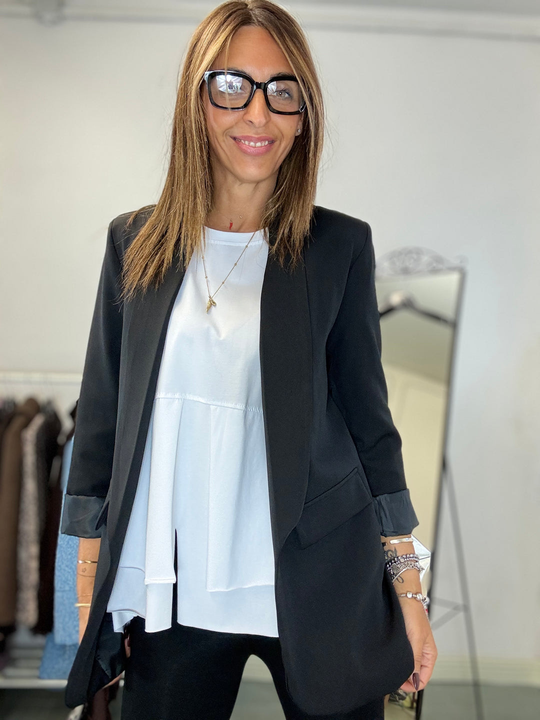 Il blazer foderato