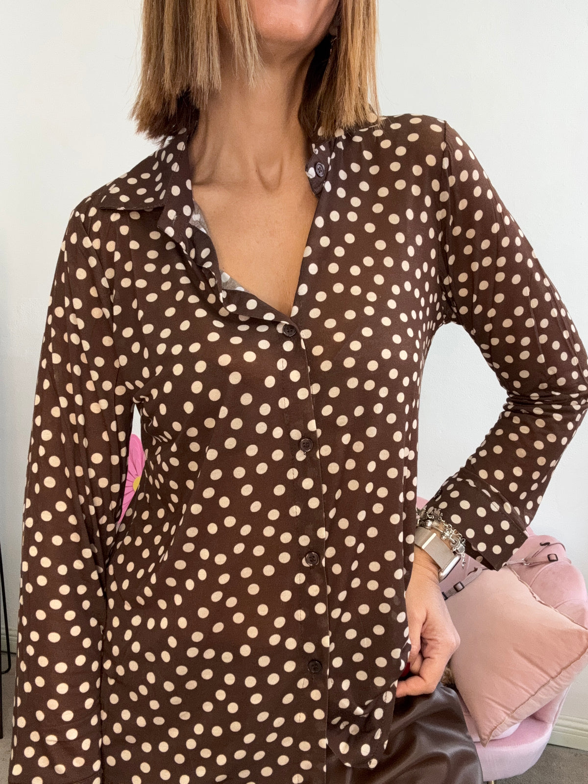 La cachemiretta camicia