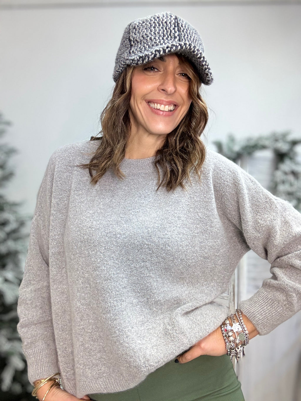 Il morbido girocollo in baby alpaca che non punge