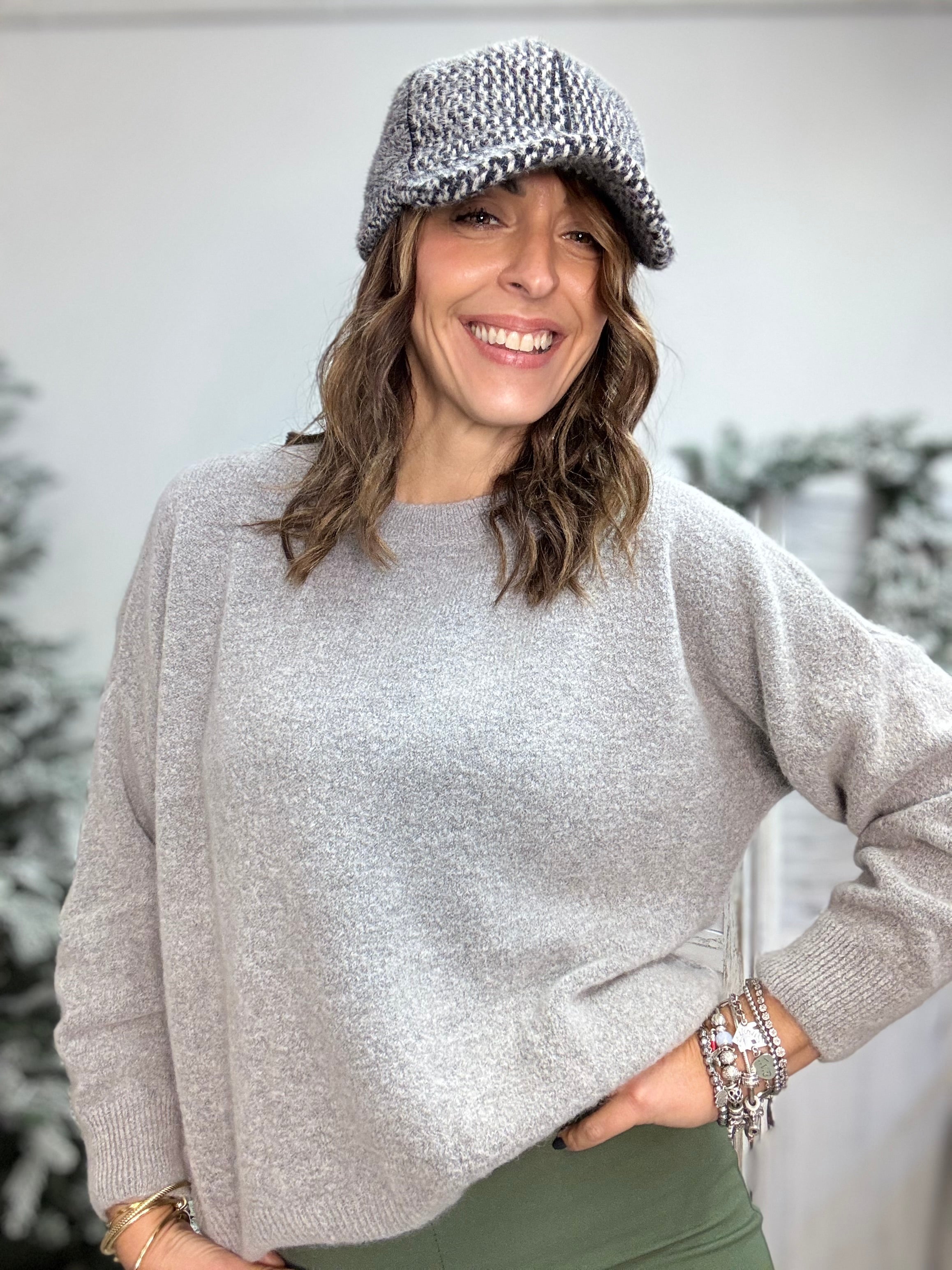 Il morbido girocollo in baby alpaca che non punge