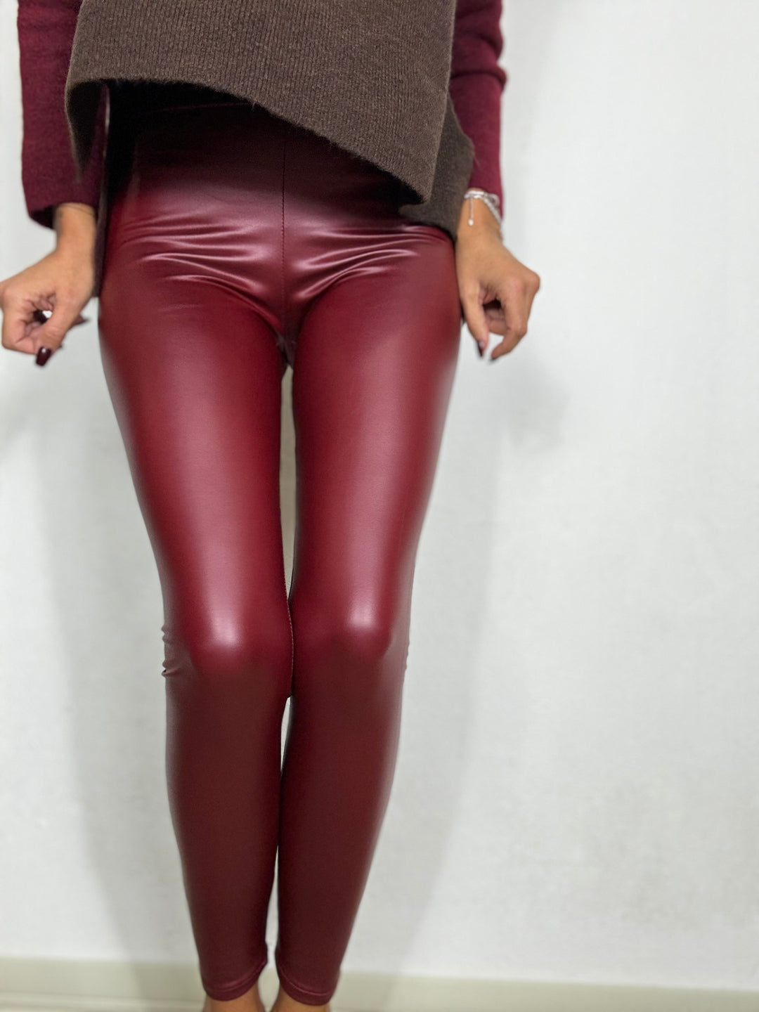 Leggins ecopelle