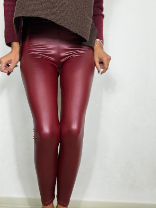 Leggins ecopelle