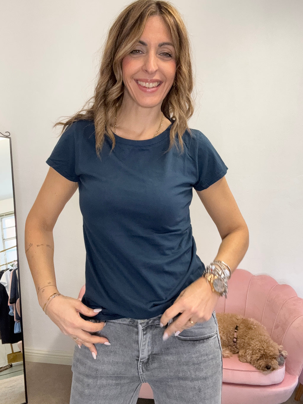 La t-shirt in cotone