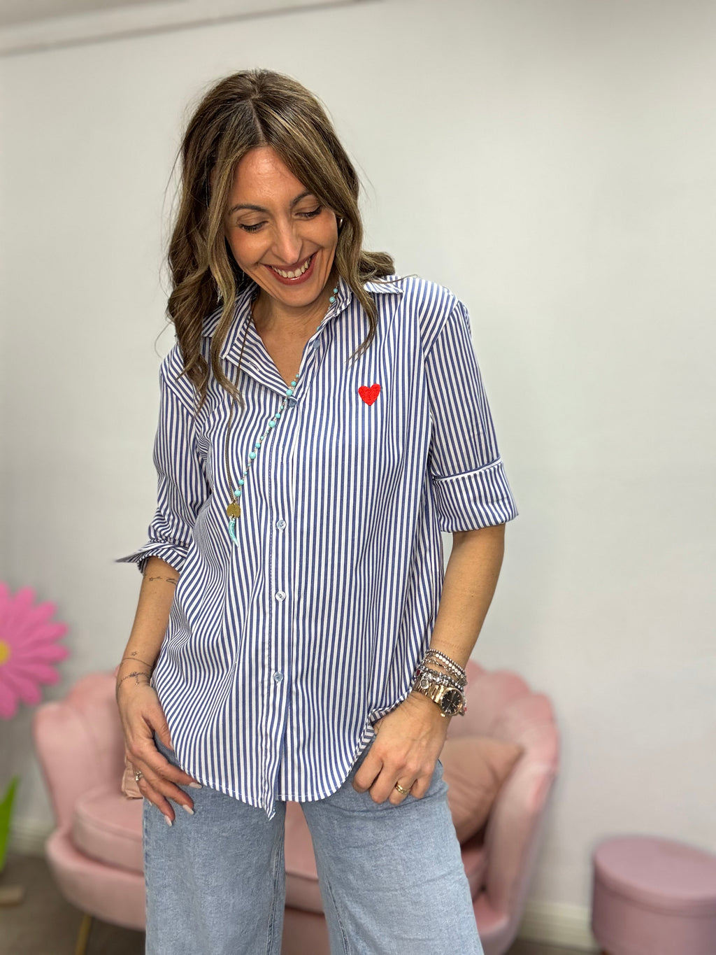 La camicia col cuoricino