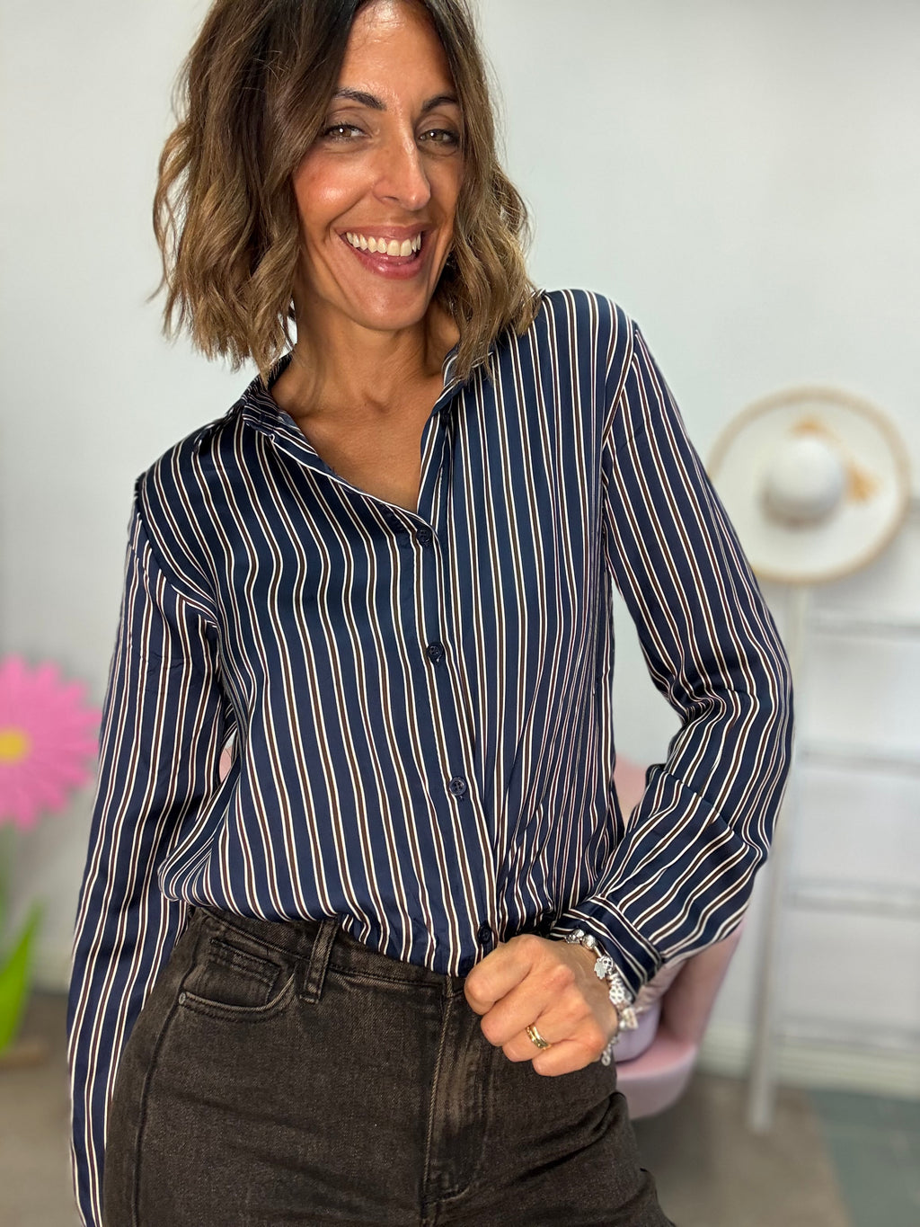 La camicia raso Teo