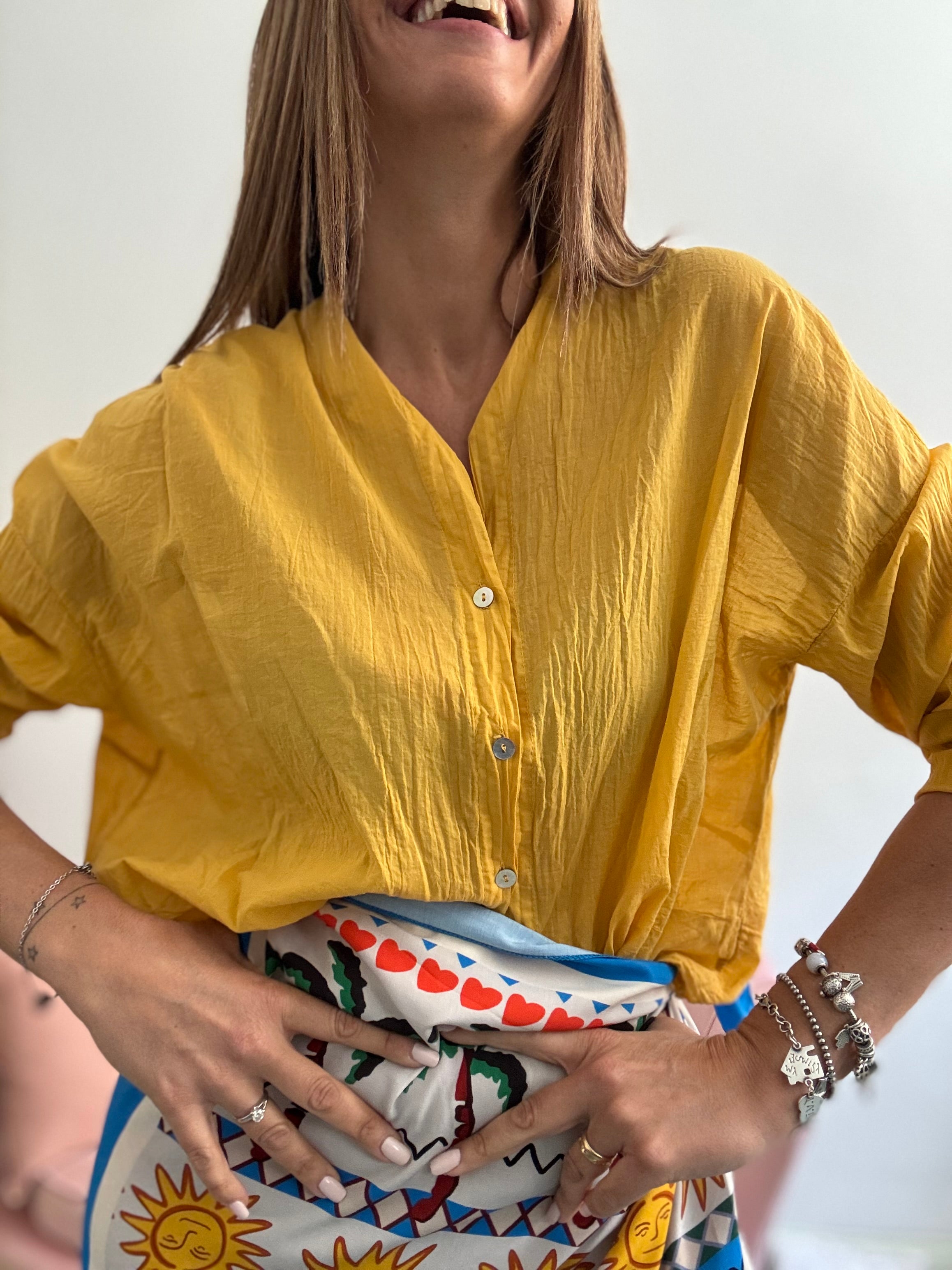 La camicia 100% cotone