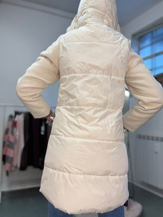 Il cappotto piumino