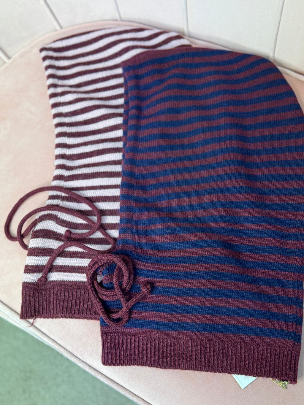 Il balaclava rigato ( lana e cachemire )