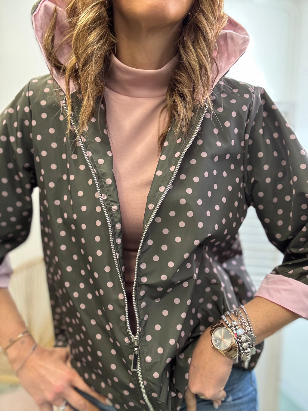 L’antivento a pois