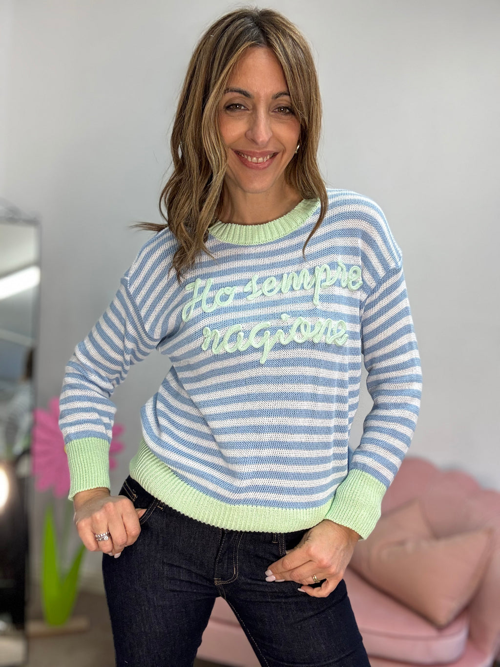 Pull colorato Ho sempre ragione