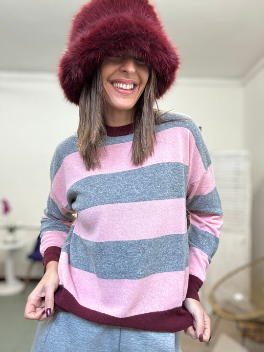 Il pull Sofi col cachemire e le Rigone