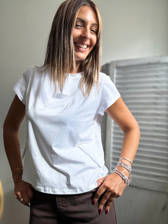 La t-shirt irregolare