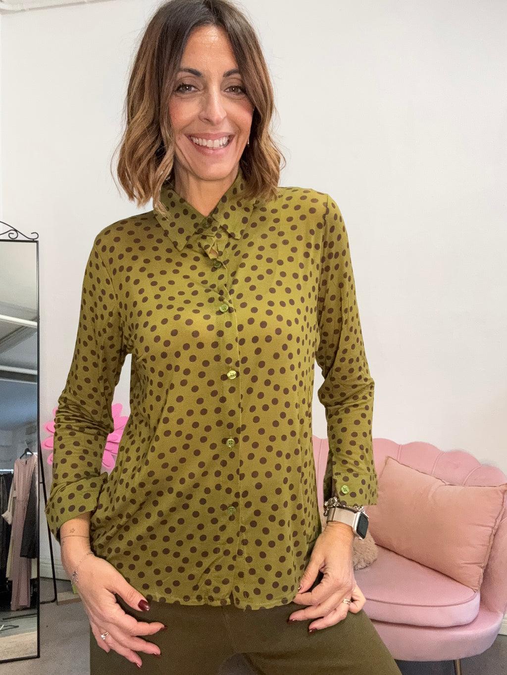 La cachemiretta camicia