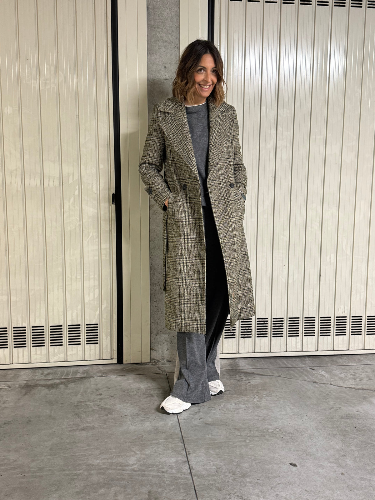 Il cappotto pied de poule