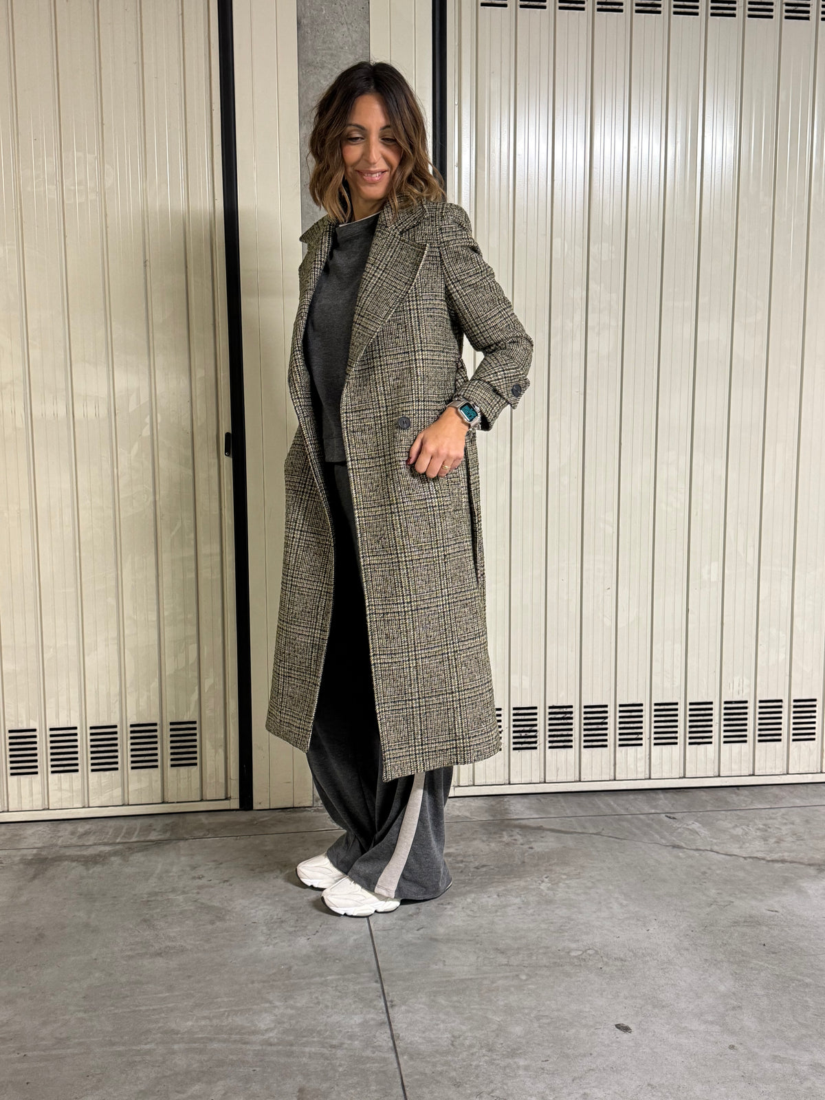 Il cappotto pied de poule