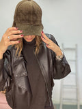 Cappello visiera fango