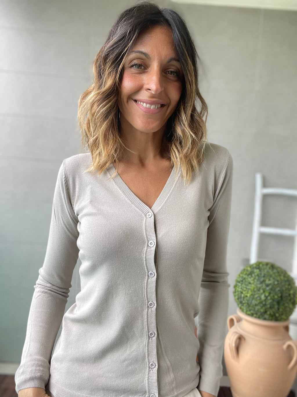 Cardigan basico continuativo