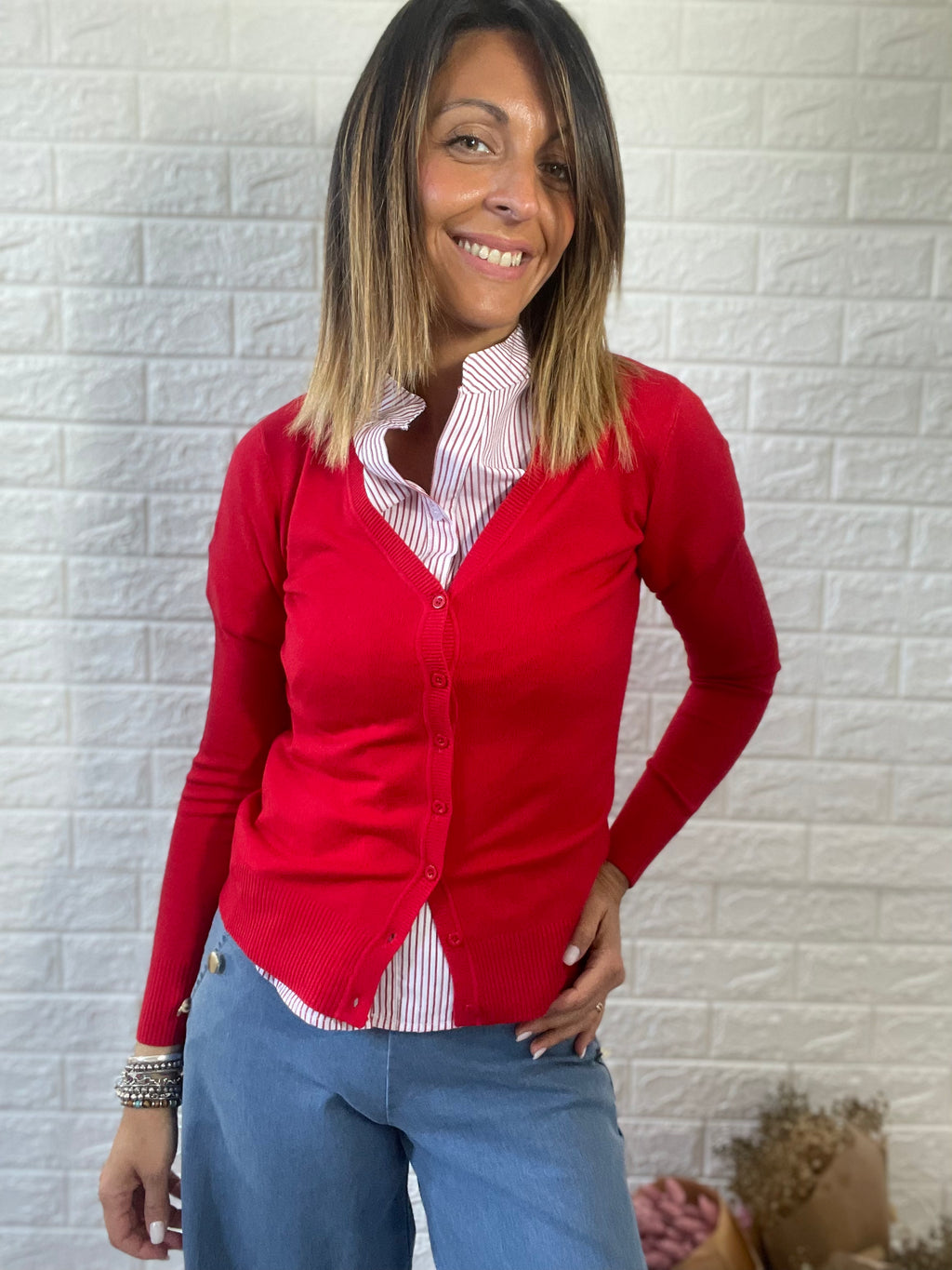 Cardigan basico continuativo