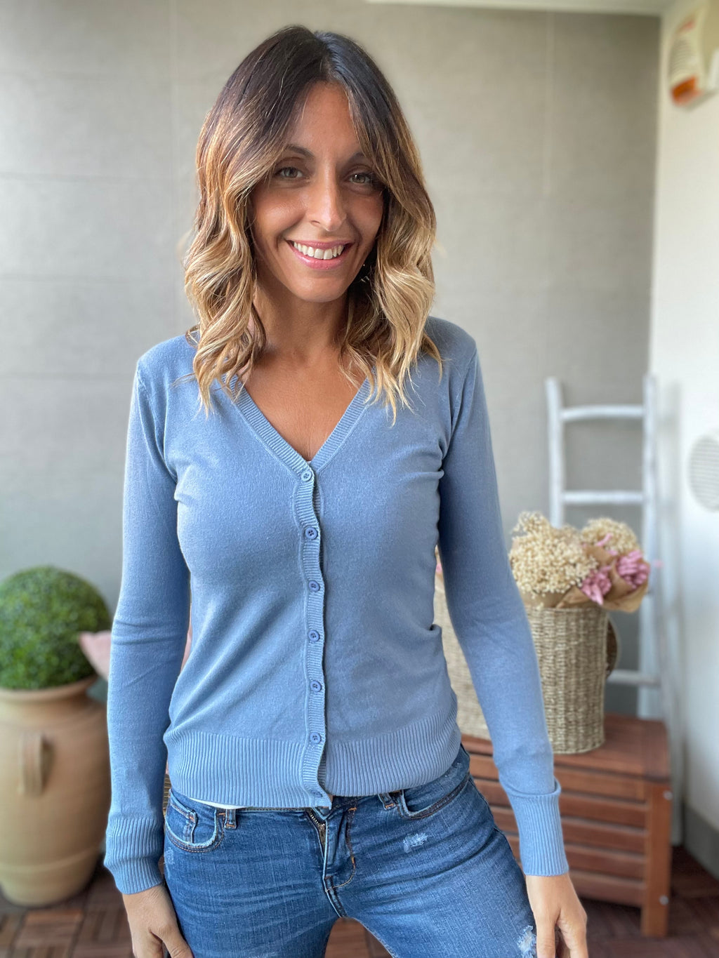 Cardigan basico continuativo