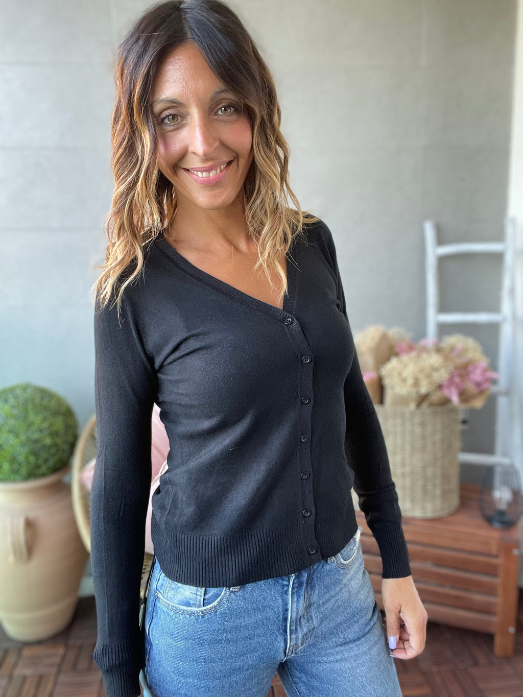 Cardigan basico continuativo