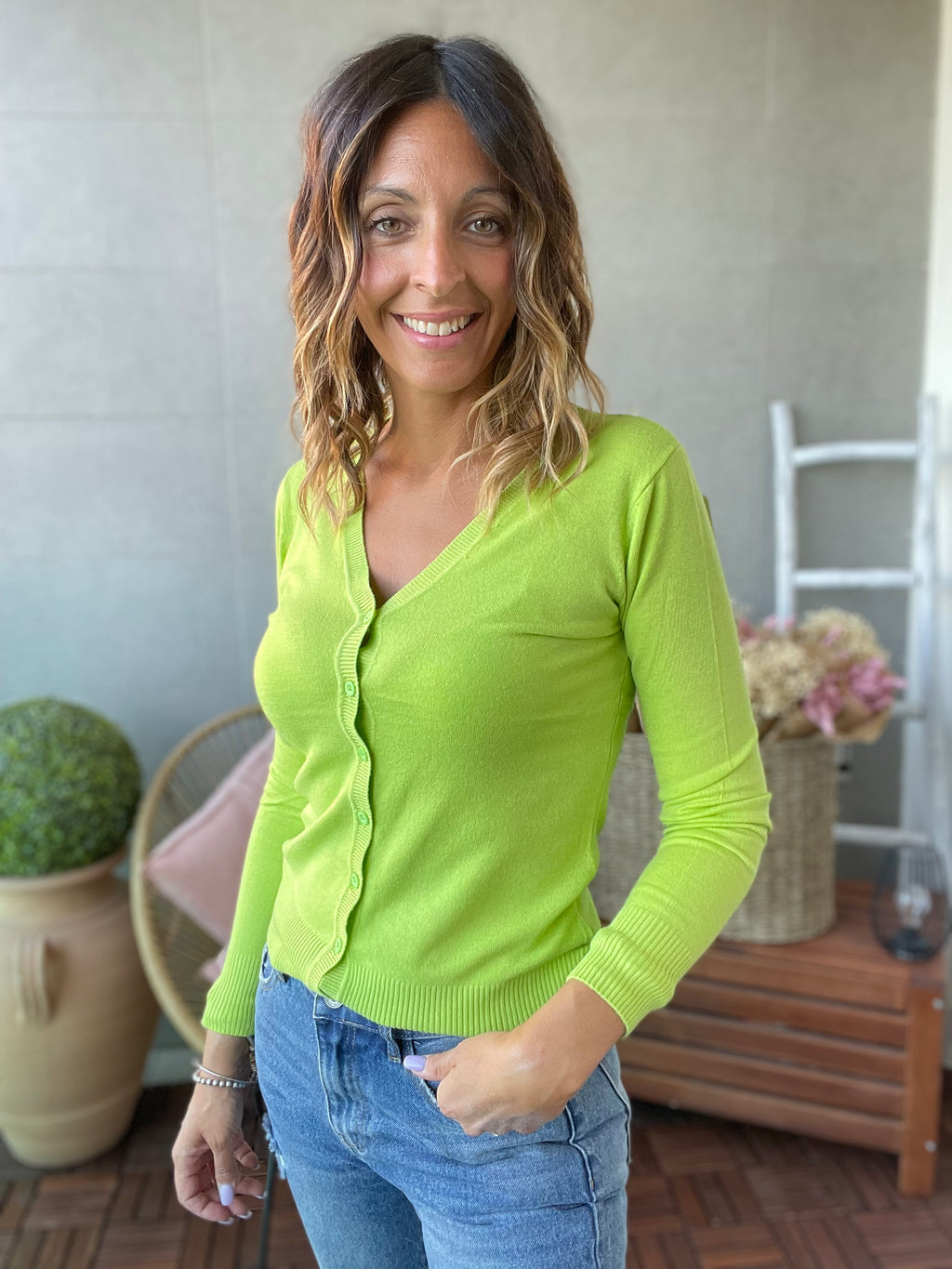 Cardigan basico continuativo