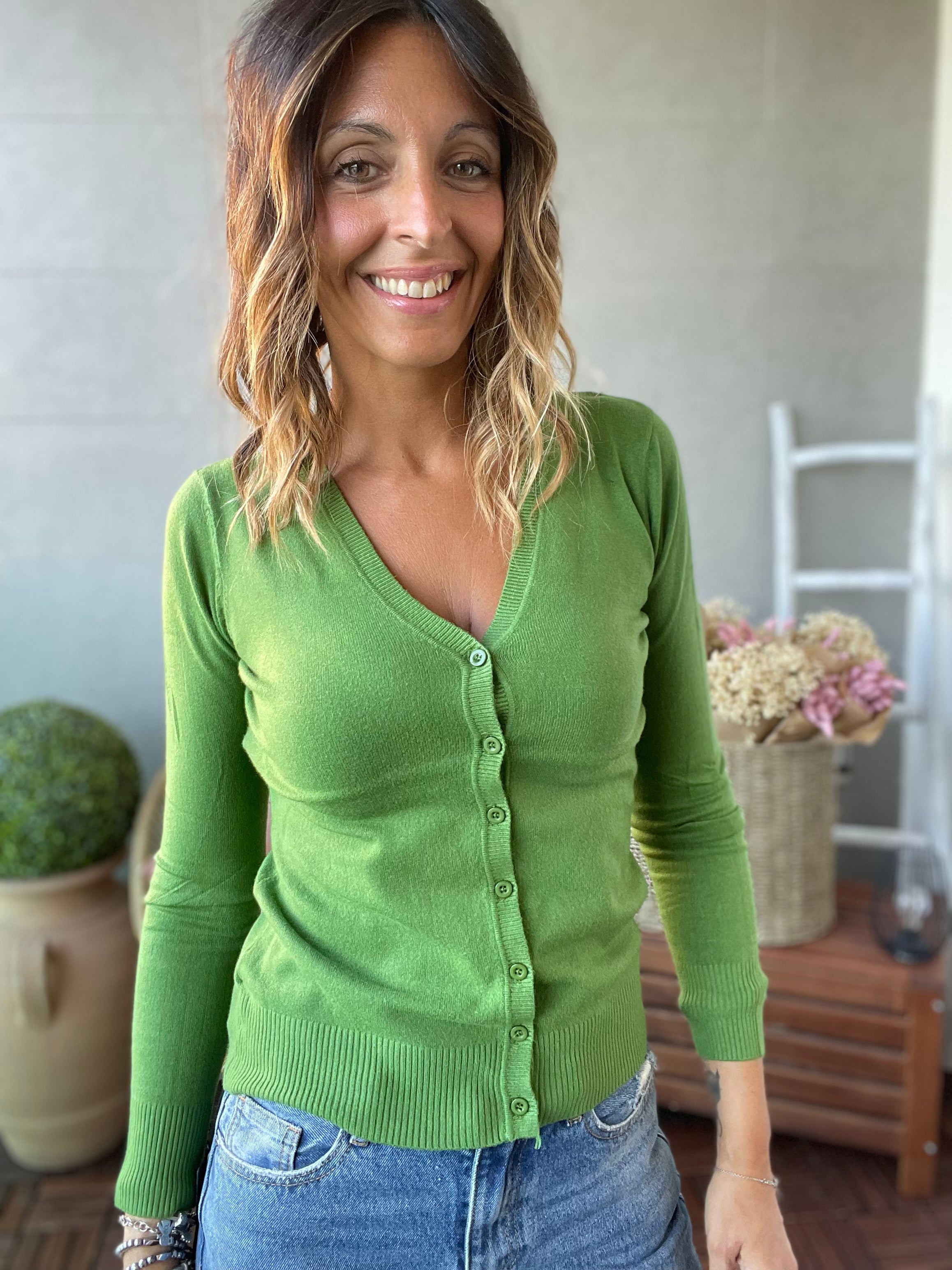 Cardigan basico continuativo